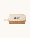 Organic Canvas and Cork Toiletry Bag