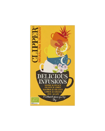 Variedad de infusión de té Clipper
