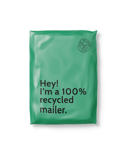 Bolsa de correo reciclada