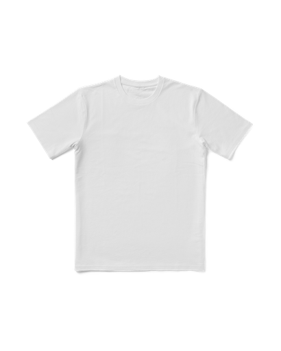 100% EU Made Heavyweight Relaxed T-Shirt (White)