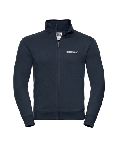 Zip- Up Sweat Jacket (French Navy) Embroidery