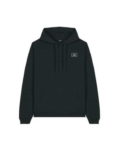 Felpa con cappuccio oversize premium
