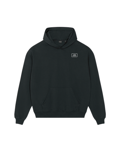 Sudadera con capucha relajada de primera calidad