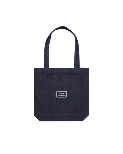 Borsa tote in denim