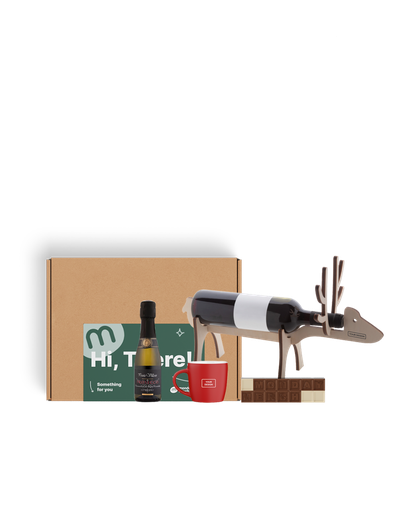 Confezione regalo di Natale Just on Time