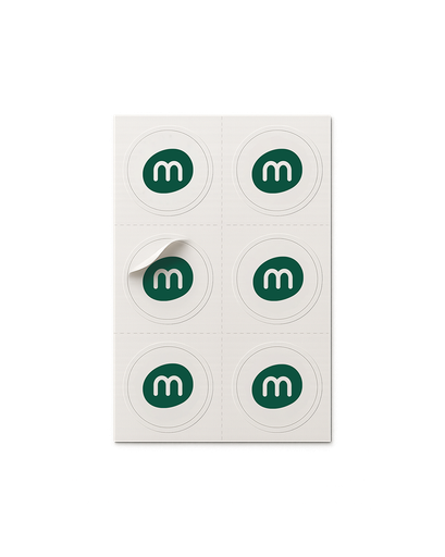 Foglio di adesivi