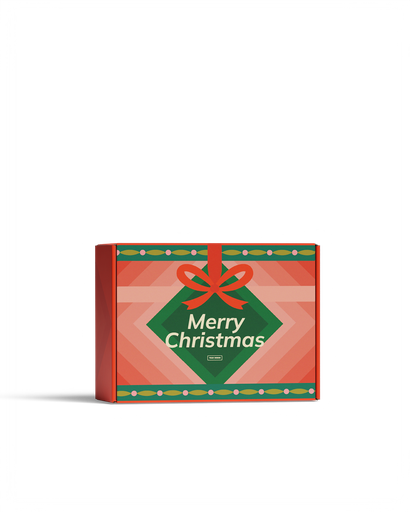 Caja a todo color - Navidad