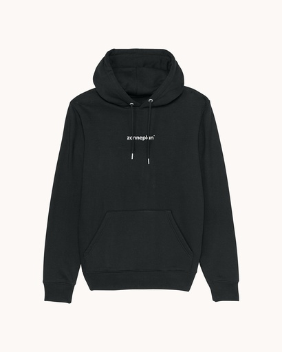 Premium Organic Cotton Hoodie - Black