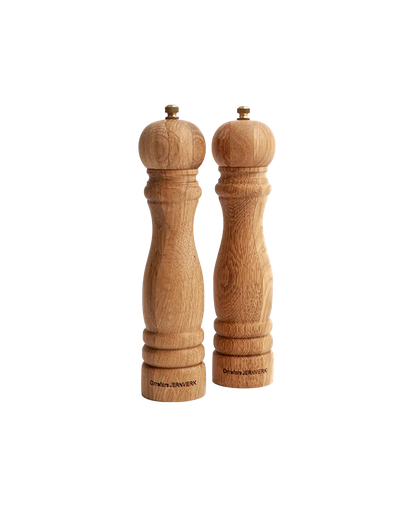 Set sale e pepe in legno