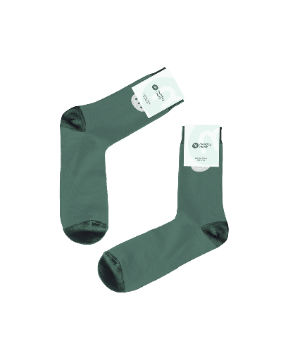 Custom Organic Cotton Socks - With Label & Embroidered Logo