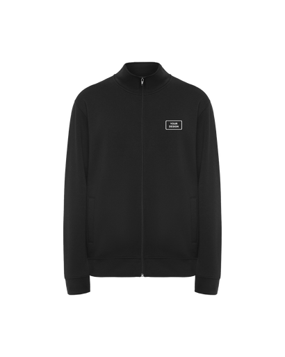 Sudadera básica con cremallera