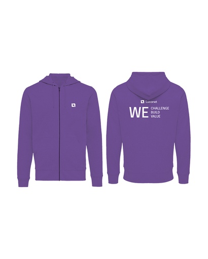 Custom Hoodie- navy/purple design