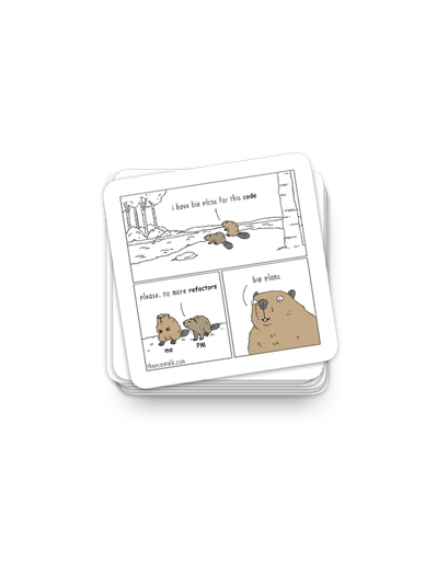 Sticker - big plans