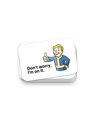 Sticker - i am on it