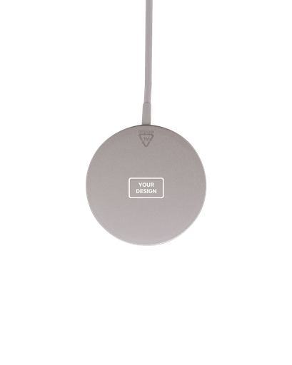 Cargador Inalámbrico de Aluminio