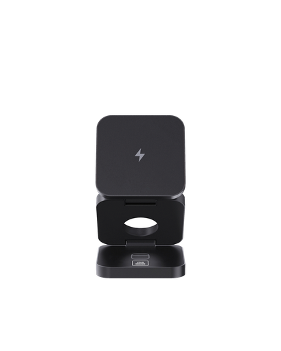 Cargador plegable 3-en-1